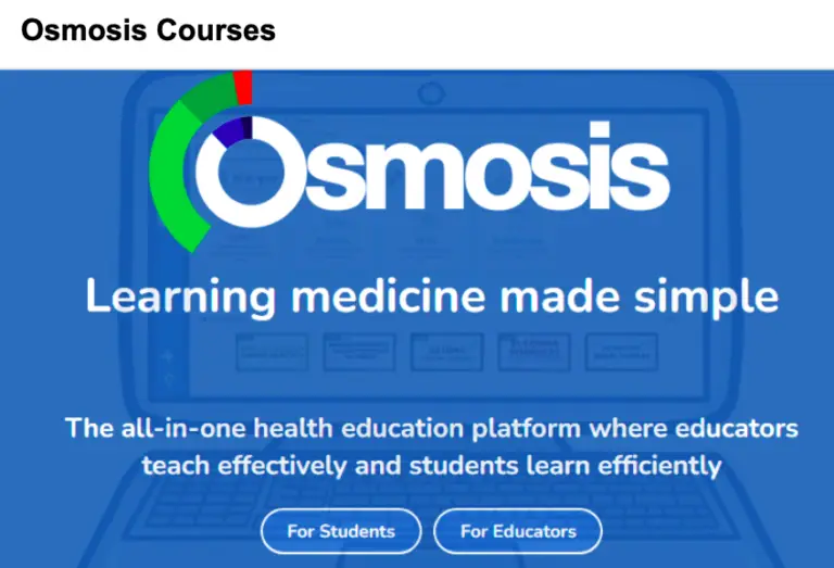 Osmosis-Courses